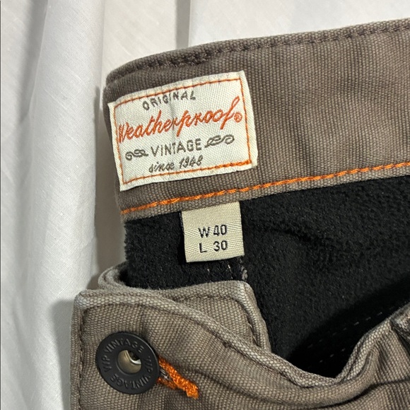 Weatherproof Men's Tan Chinos - Picture 2 of 6